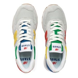 New Balance X STAUD 574 Unisex Sneaker in Rain Cloud **RARE**